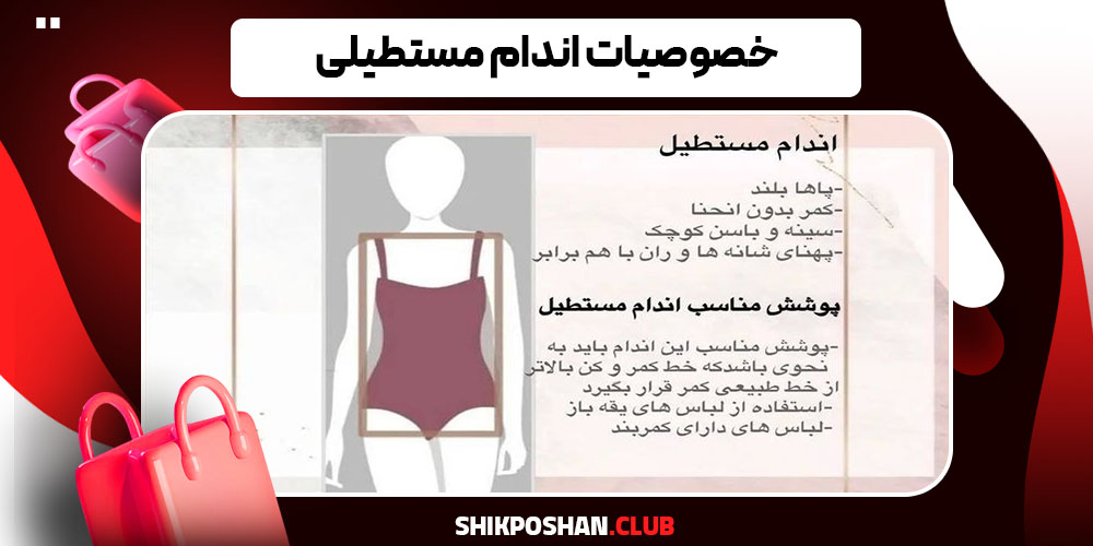 خصوصیات اندام مستطیلی