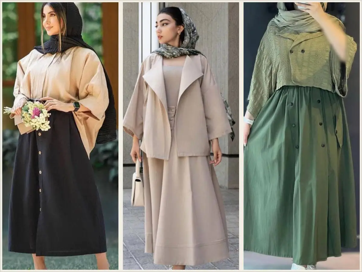 دامن بیرونی زنانه برای بهار و تابستان