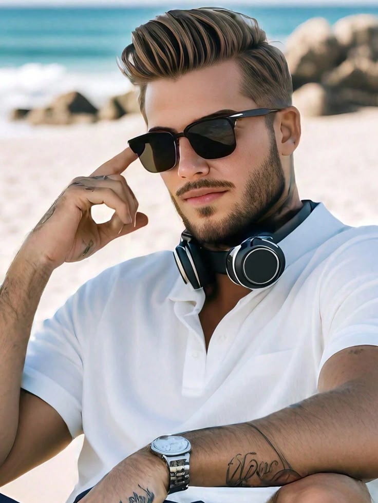 Style with men's sunglasses
