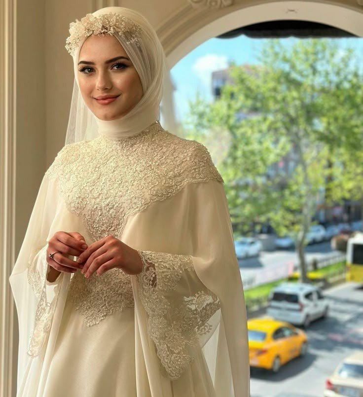بهترین لباس عروسی برای عروس محجبه