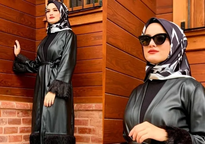 ست کردن روسری با مانتو مشکی